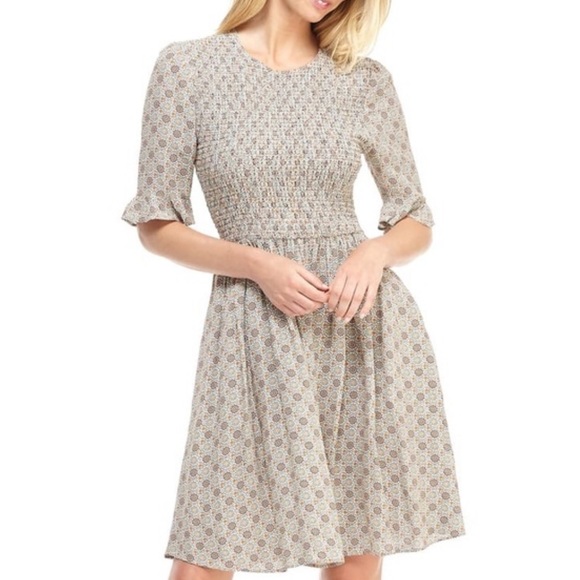 Gal Meets Glam Multicolor Patterned Dress - Picture 2 of 4